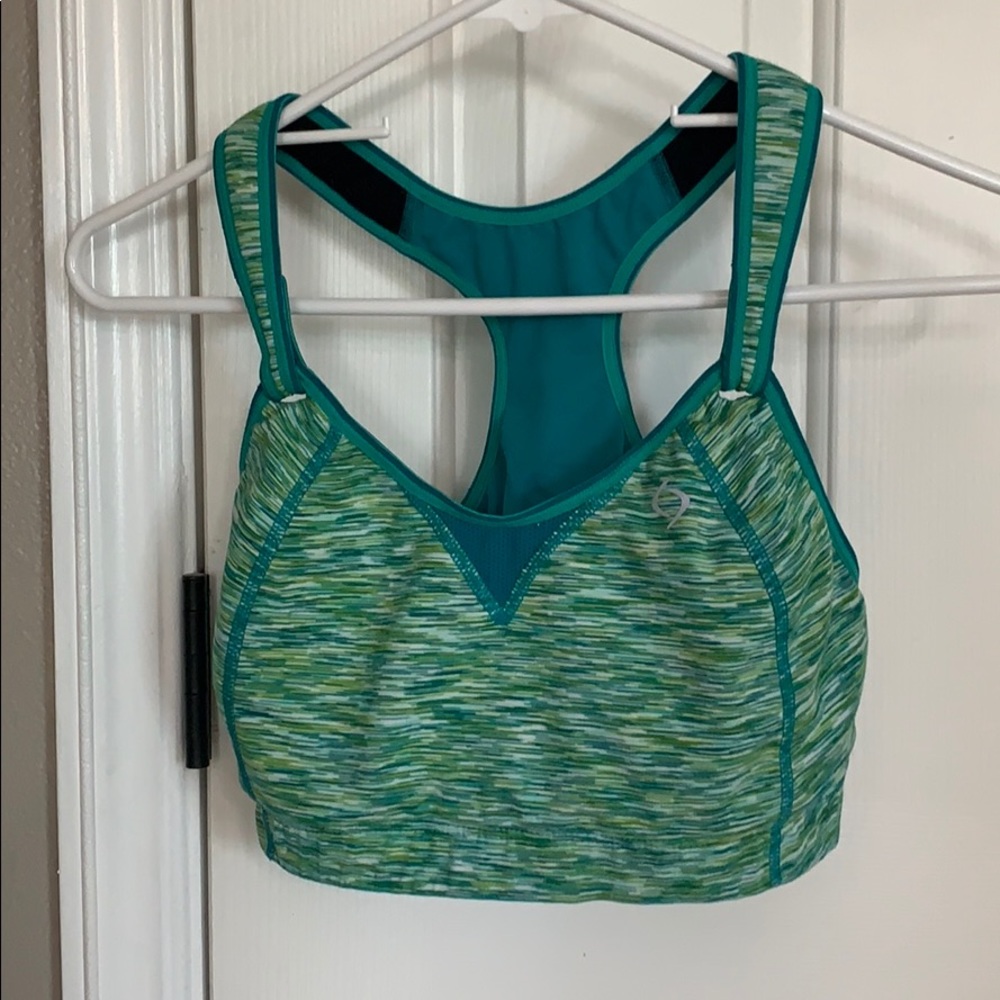 Moving comfort adjustable sports bra